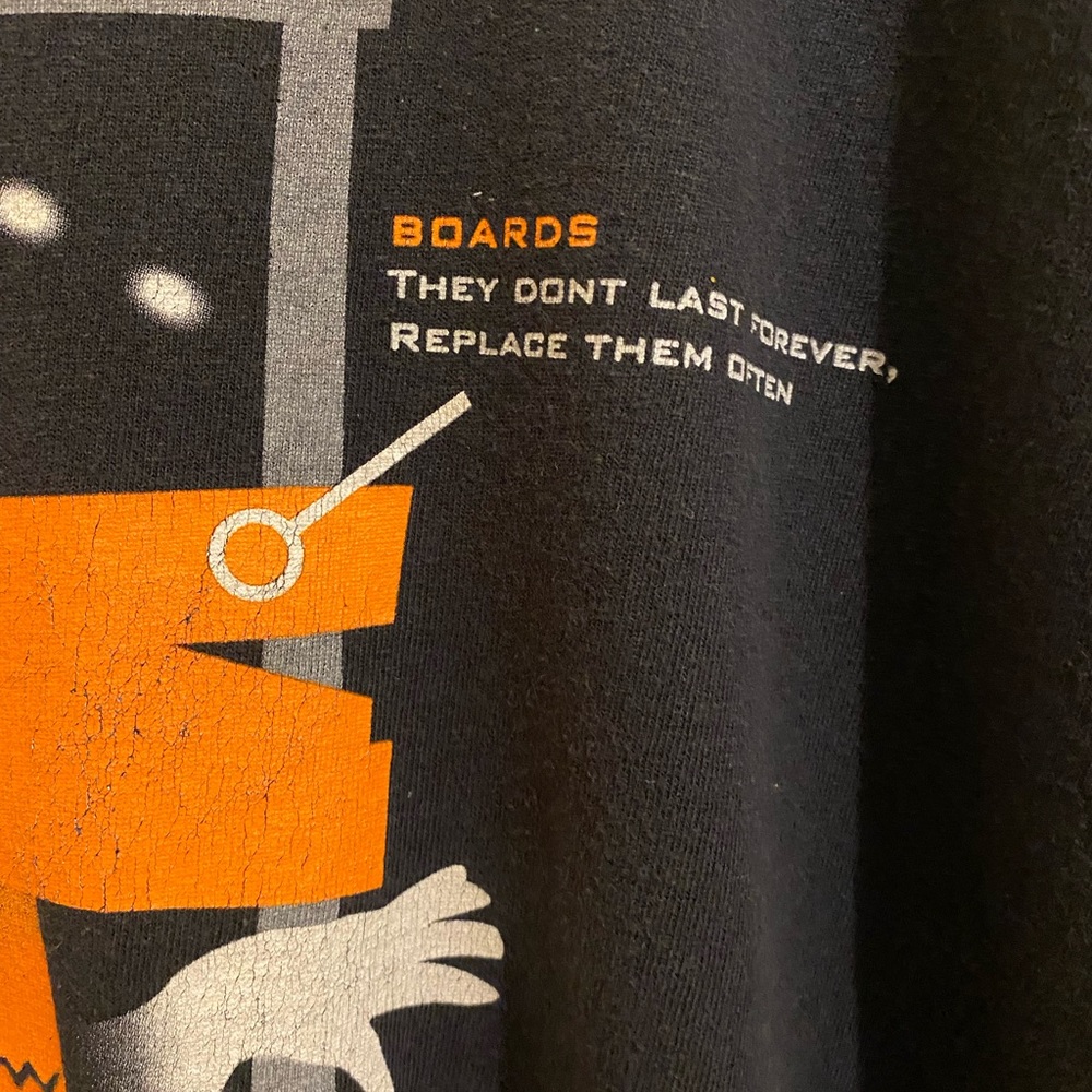 Vtg Retro Gamer COD Call of Duty Black Ops II Barricades Zombies 101 Promo Tee - Picture 6 of 6